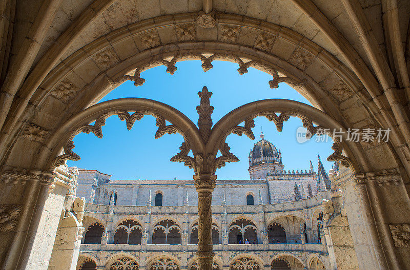 Mosteiro dos修道院Jerónimos在里斯本，葡萄牙